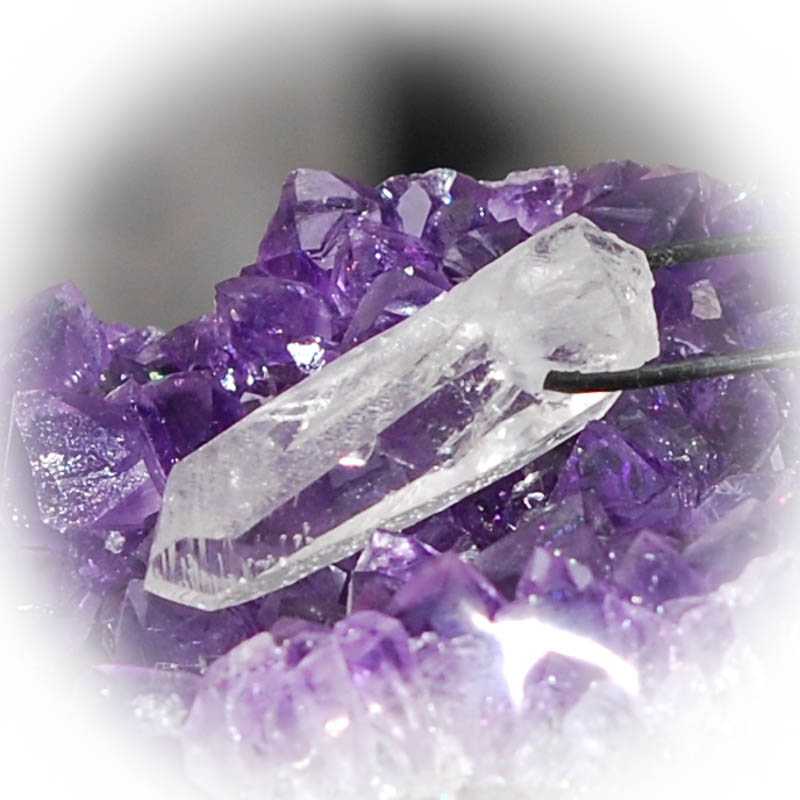 Lemurischer Samenquarz Anhänger 3 - Kehuna Stones and Senses