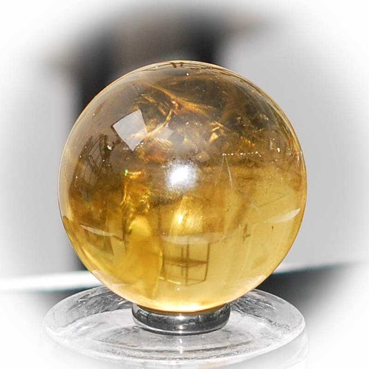 Citrin Kugel groß - Kehuna Stones and Senses