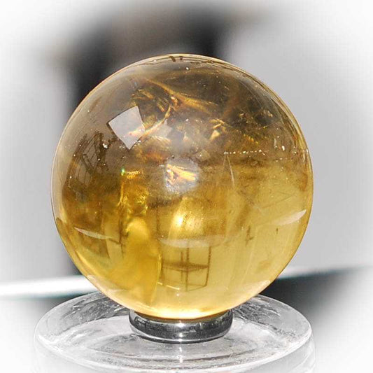 Citrin Kugel groß - Kehuna Stones and Senses