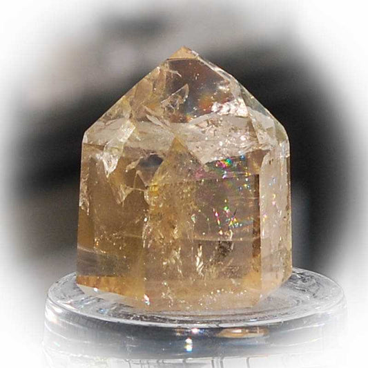 Citrin Naturkristall Spitze 4 - Kehuna Stones and Senses