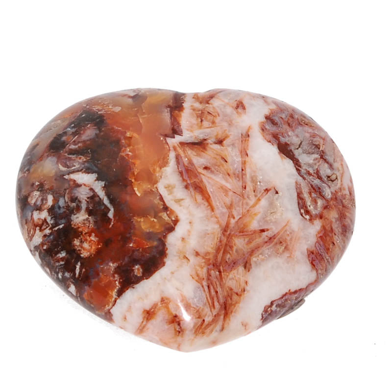 Brauner Opal Herz - Madagaskar (6x6 cm)