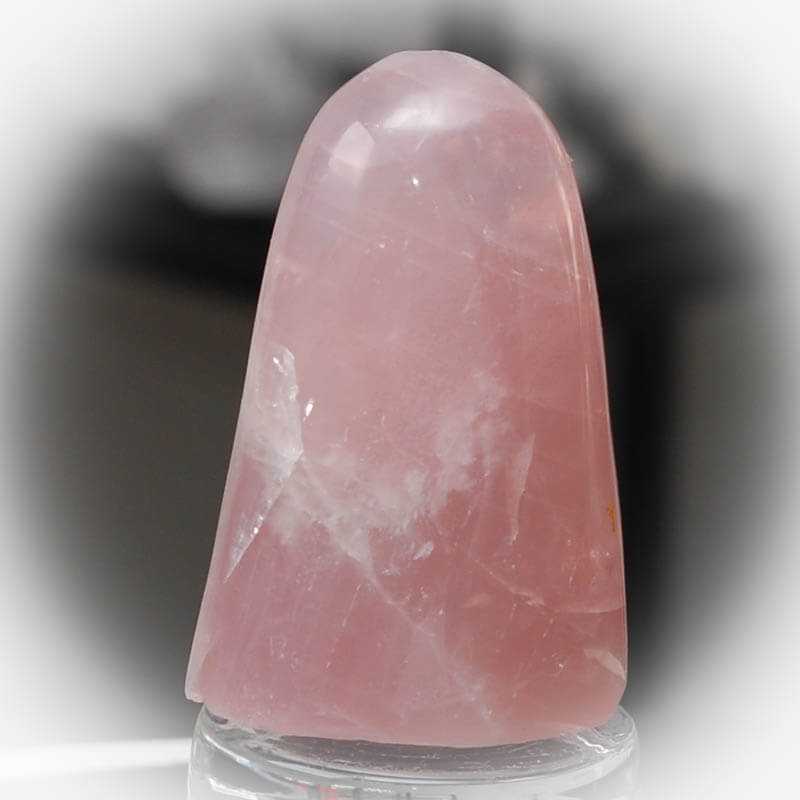 Rosenquarz poliert 2 - Kehuna Stones and Senses