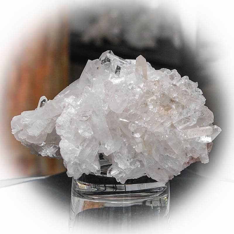 Bergkristallstufe 12 aus Brasilien - Kehuna Stones and Senses