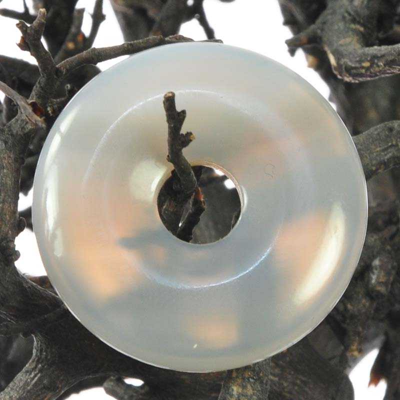 Achat - Donut 40 mm Naturstein Schmuckstück - Kehuna Stones and Senses