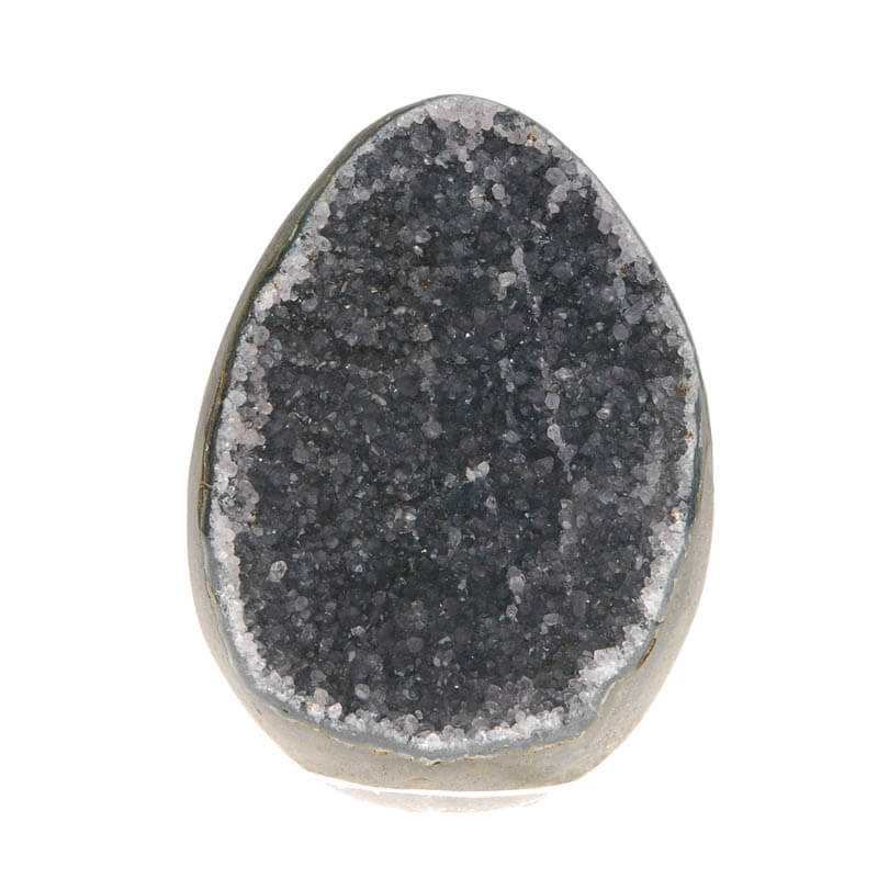 Amethyst Drusen Ei aus Uruguay - Kehuna Stones and Senses