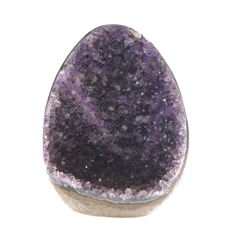 Amethyst Ei 11x7x6 cm aus Uruguay - Kehuna Stones and Senses