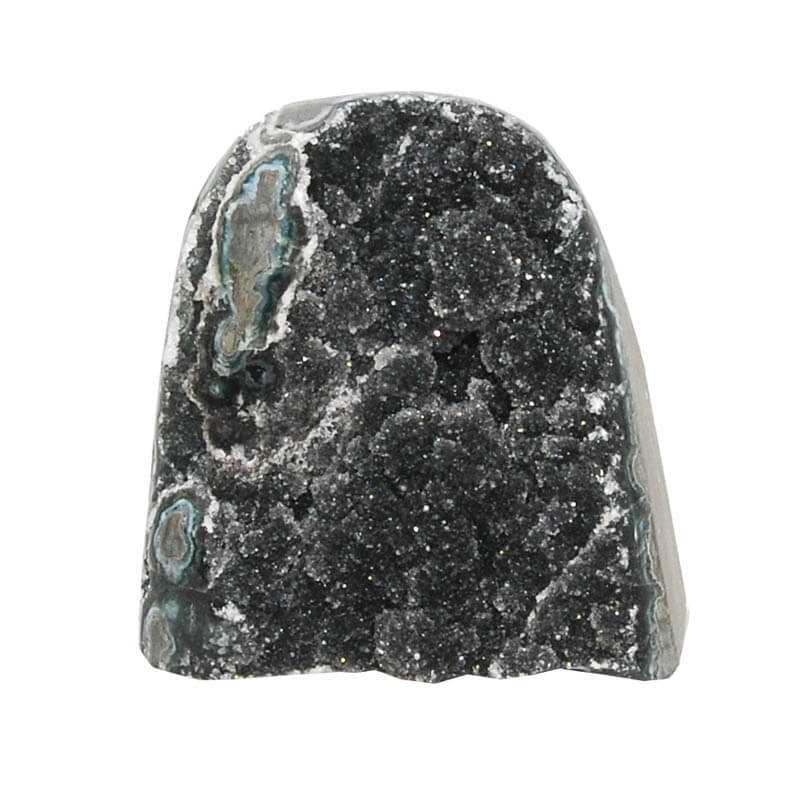 Amethyst im Basalt aus Uruguay – Naturbelassener Edelstein für Sammler und Dekor - Kehuna Stones and Senses