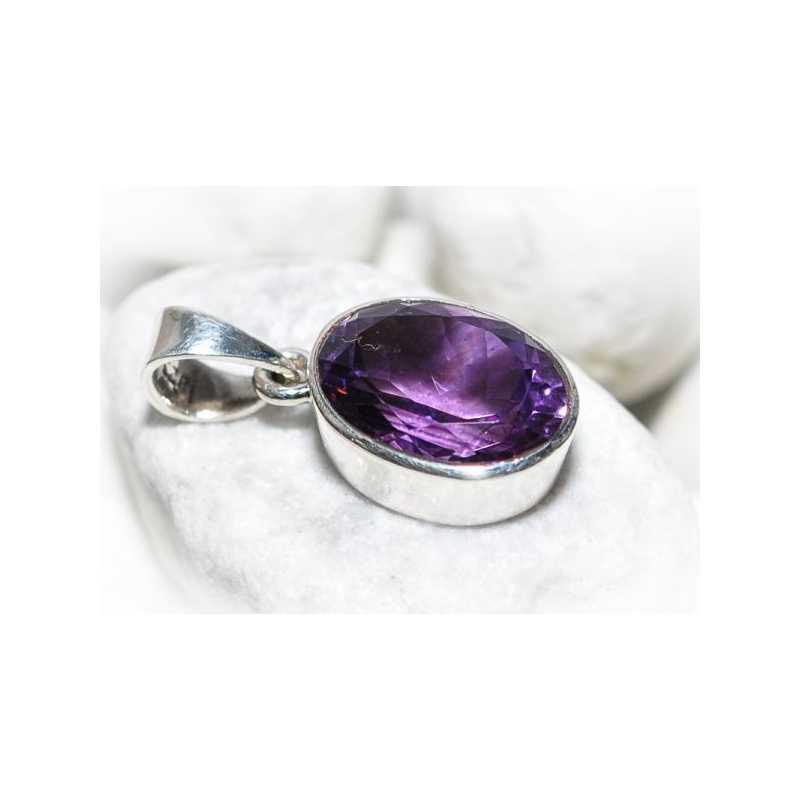 Amethyst Schmuckanhänger B - Kehuna Stones and Senses