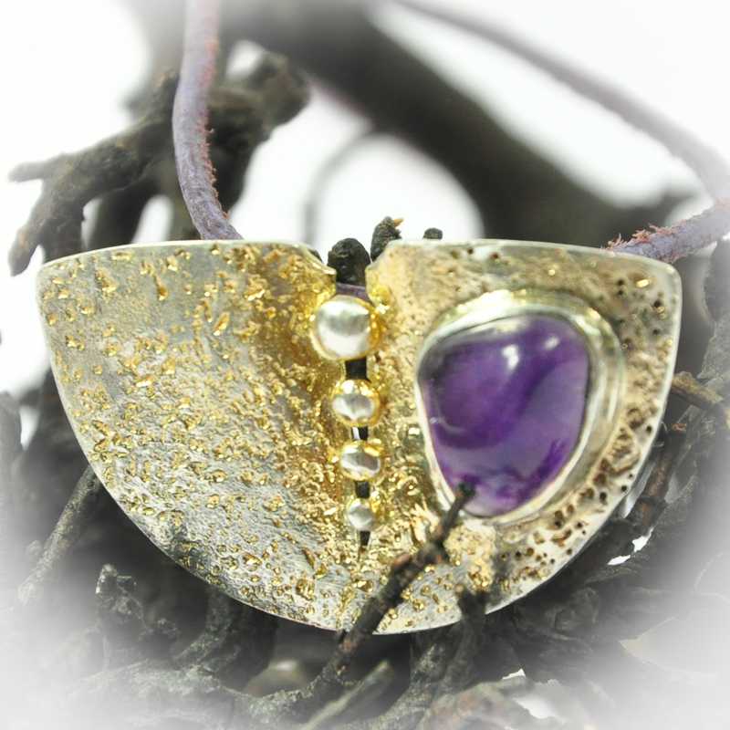 Amethyst Schmuckanhänger D - Kehuna Stones and Senses