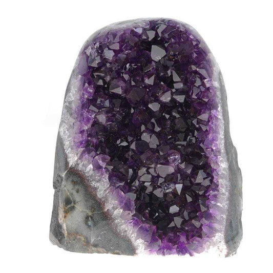 Amethystdruse aus Uruguay - Natürliche Kristallgeode mit einzigartigem Charakter - Kehuna Stones and Senses