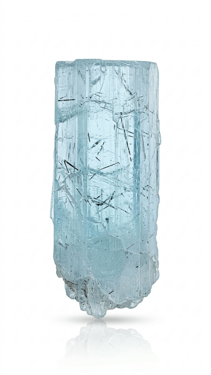 Aquamarin Naturkristall Anhänger - Kehuna Stones and Senses