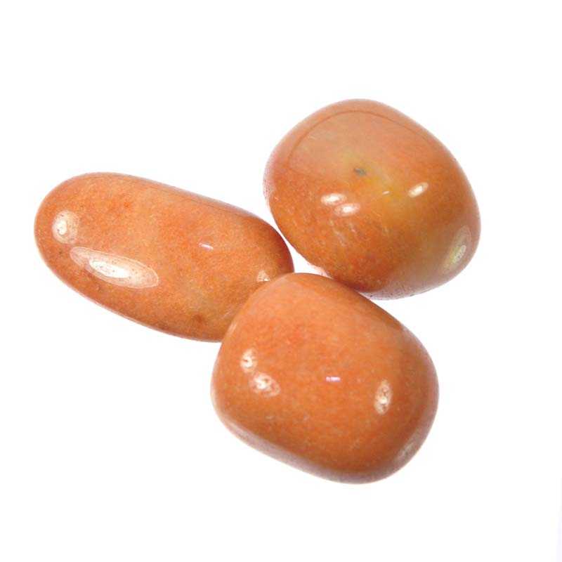 Aventurin orange Trommelstein - Kehuna Stones and Senses