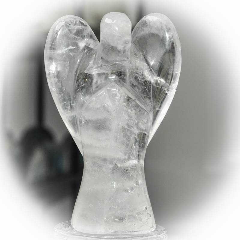 Bergkristall Schutzengel 8 cm - Kehuna Stones and Senses