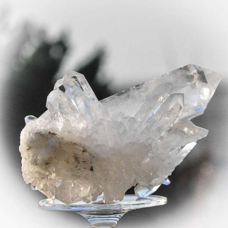 Bergkristall Stufe Spitze klar - Kehuna Stones and Senses