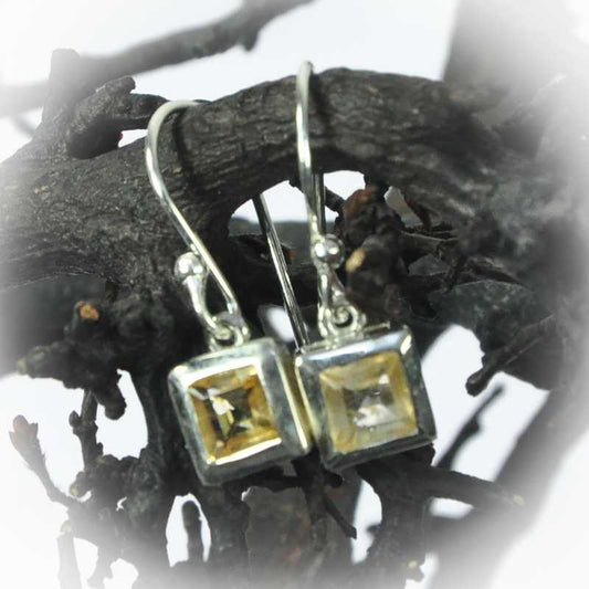 Citrin Ohrringe - Kehuna Stones and Senses