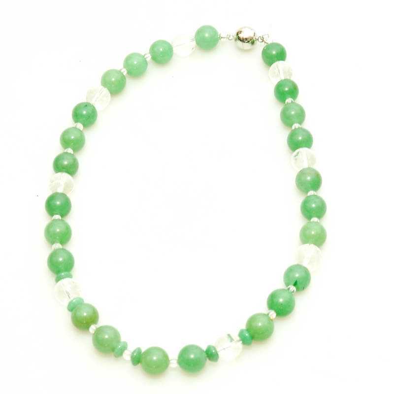 Edelsteinkette aus Aventurin - Kehuna Stones and Senses