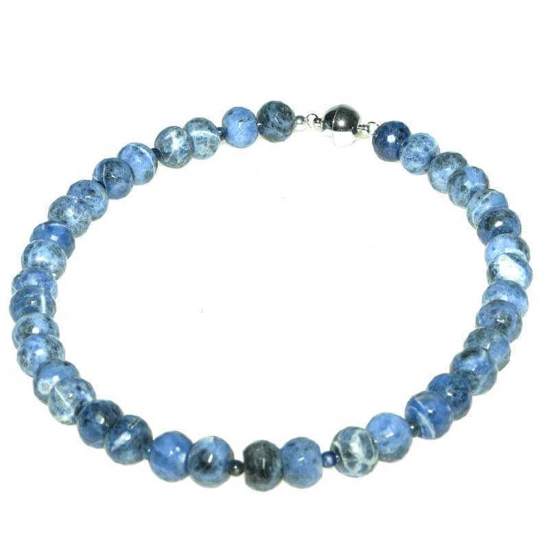 Edelsteinkette aus Sodalith - Kehuna Stones and Senses