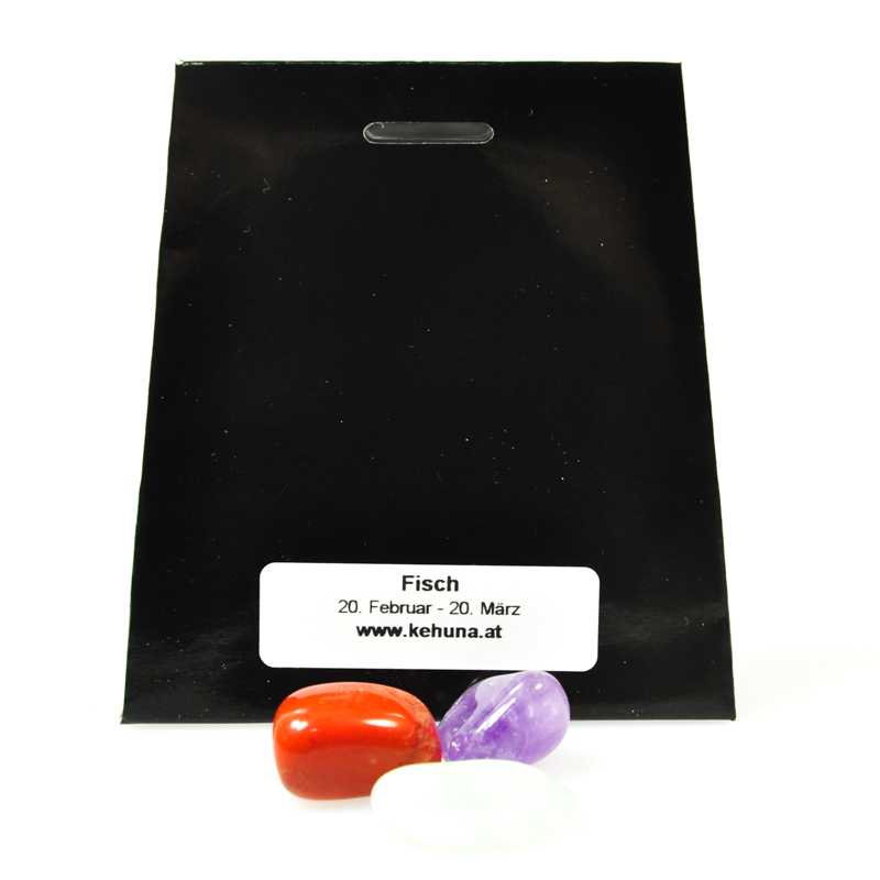 Fisch Geburtsstein Schutzstein Sternzeichenstein - Kehuna Stones and Senses