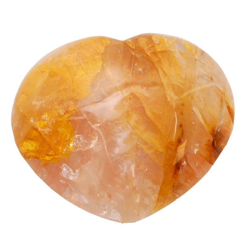 Golden Healer Bergkristall Herz - Kehuna Stones and Senses