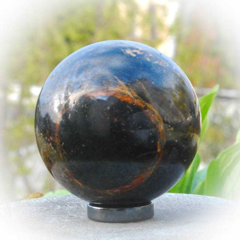 Hämatit Edelstein Kugel - Kehuna Stones and Senses