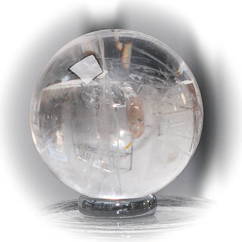 Handgefertigte Bergkristall Kugel im Edelstein Sortiment - Kehuna Stones and Senses