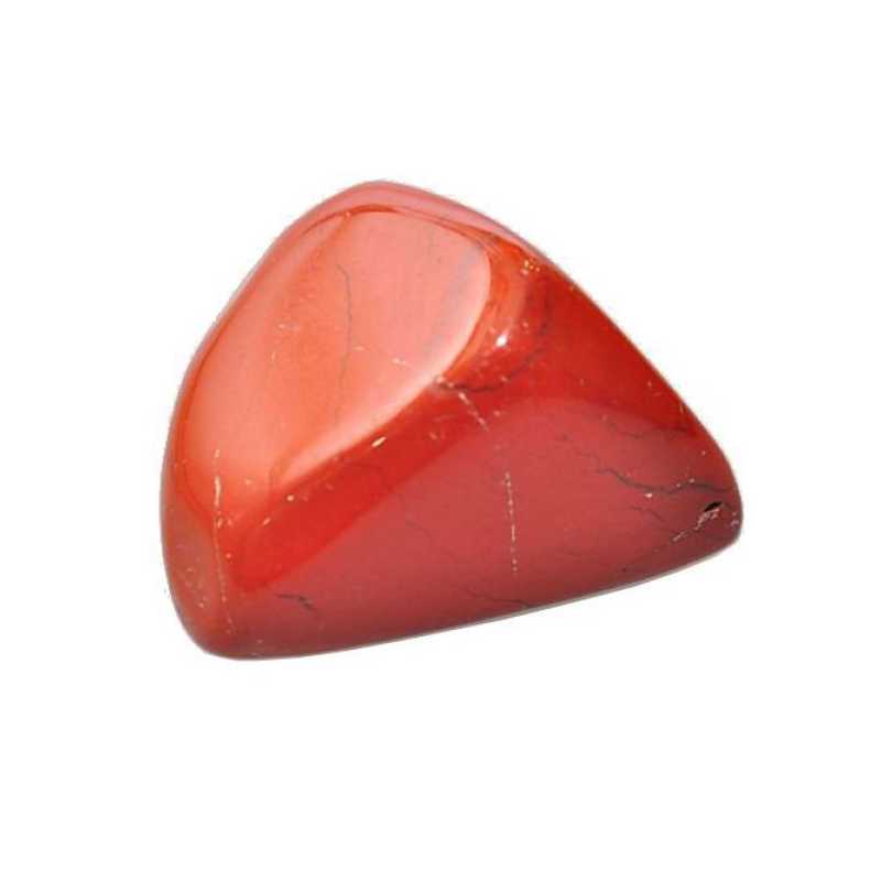 Jaspis rot Trommelstein - Kehuna Stones and Senses