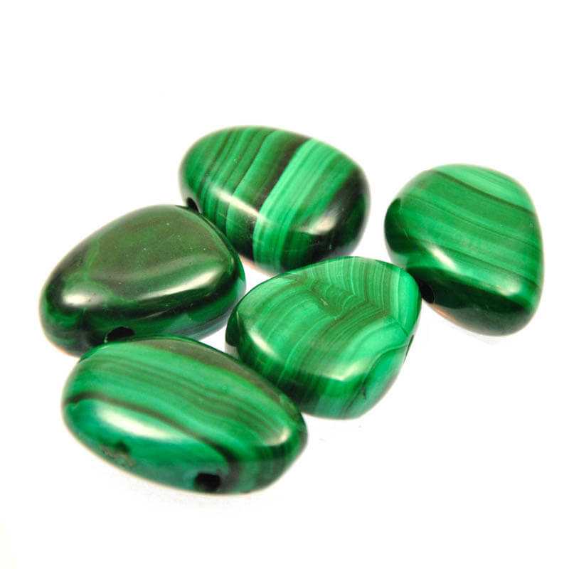 Malachit Trommelstein Anhänger - Kehuna Stones and Senses