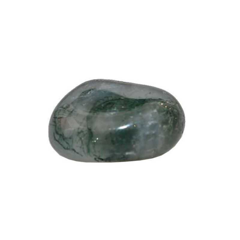 Moosachat grün Trommelstein - Kehuna Stones and Senses