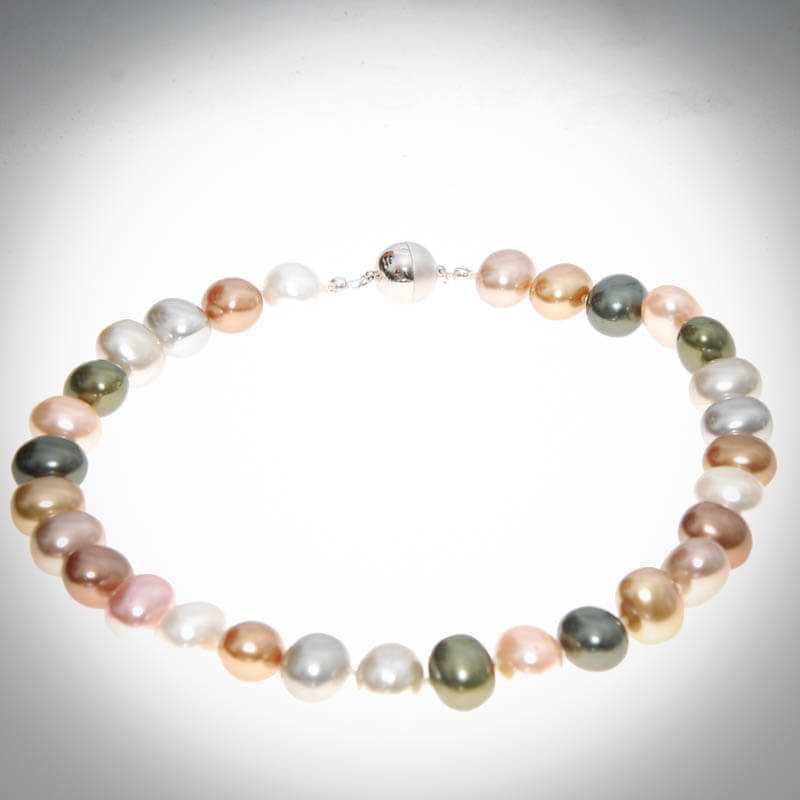 Muschelkernperlen Kette 1 - Kehuna Stones and Senses
