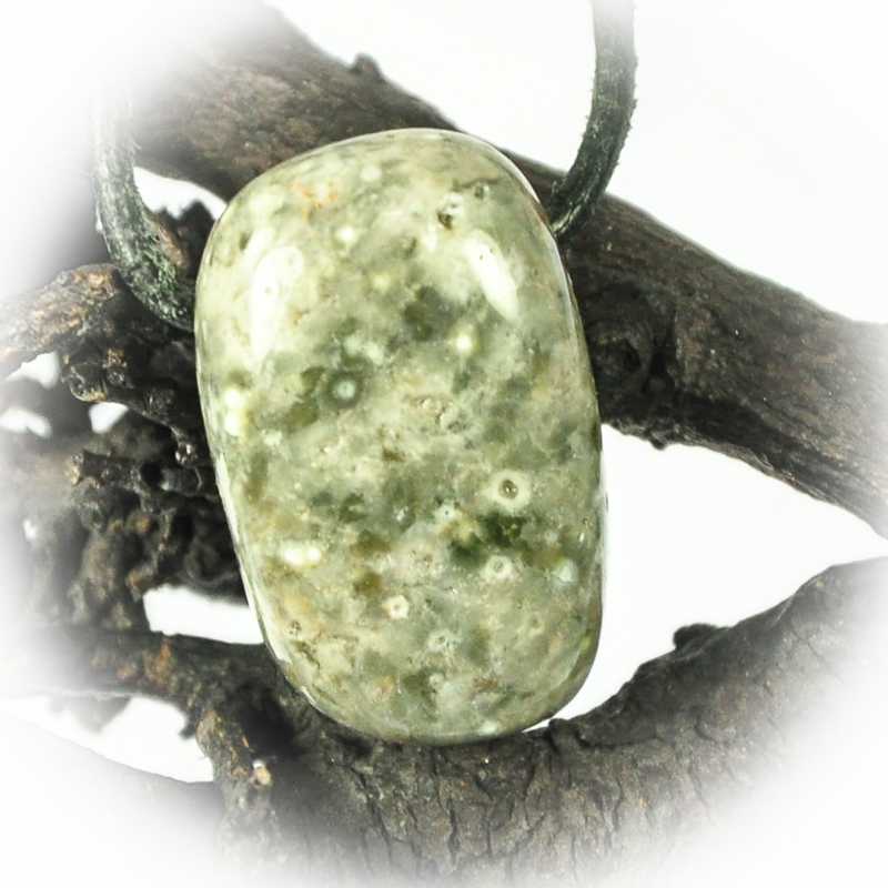 Ozeanachat Ozeanjaspis Anhänger - Kehuna Stones and Senses