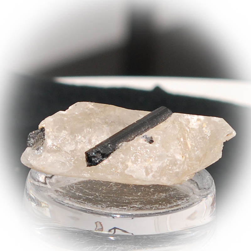 Quartz mit Turmalin Einschlüssen - Kehuna Stones and Senses