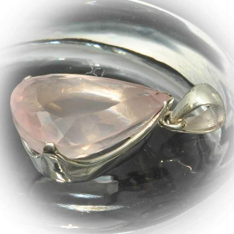 Rosenquarz Edelstein Anhänger - Kehuna Stones and Senses