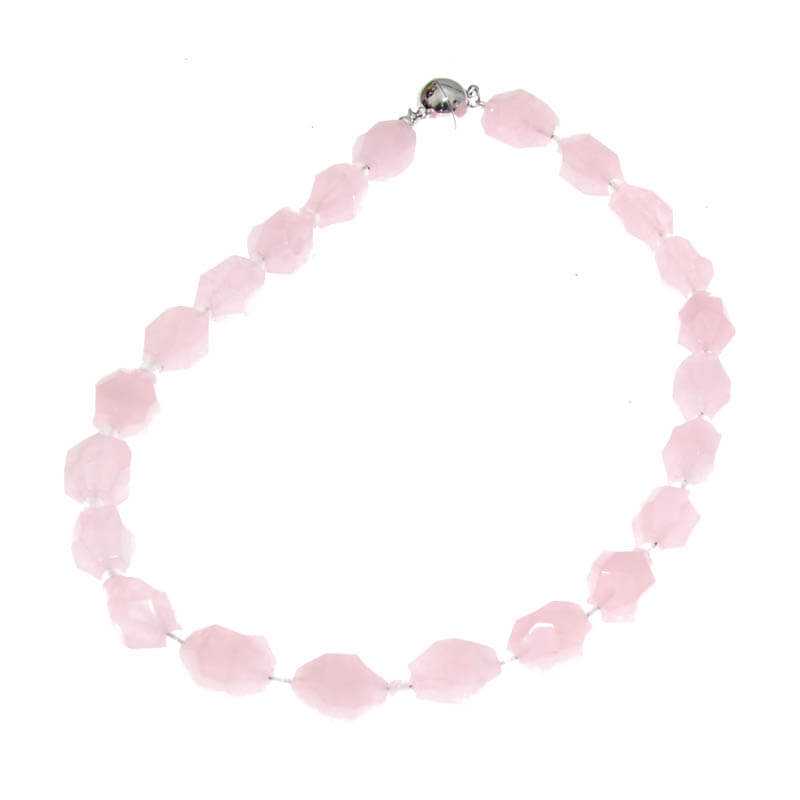 Rosenquarz Halskette - Kehuna Stones and Senses