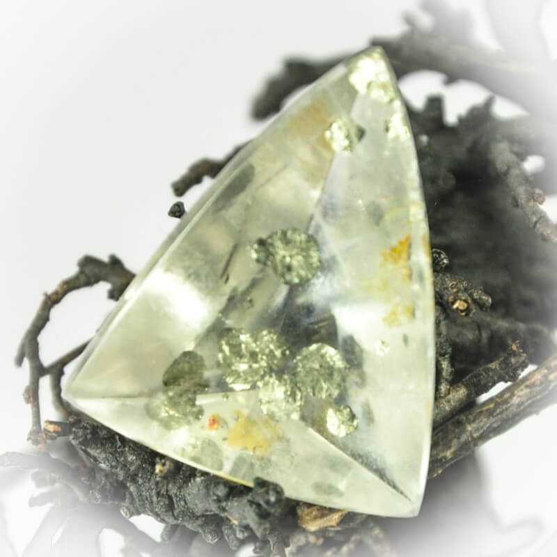 Rutilquarz mit goldenen Rutilen - Kehuna Stones and Senses