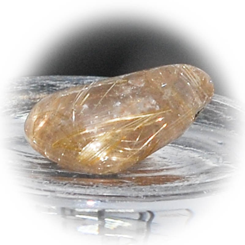 Rutilquarz Trommelstein Extra 2 - Kehuna Stones and Senses