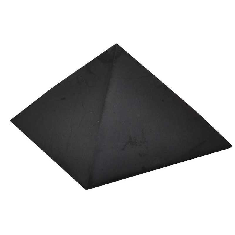 Schungit Pyramide 7 cm - Kehuna Stones and Senses