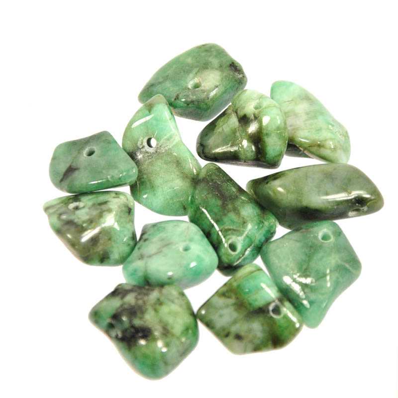 Smaragd gebohrt - Kehuna Stones and Senses