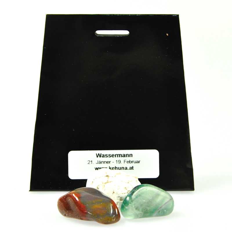 Wassermann Sternzeichen Steine Set - Kehuna Stones and Senses