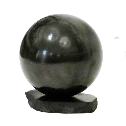 Schungit Kugel XXXL - Kehuna Stones and Senses