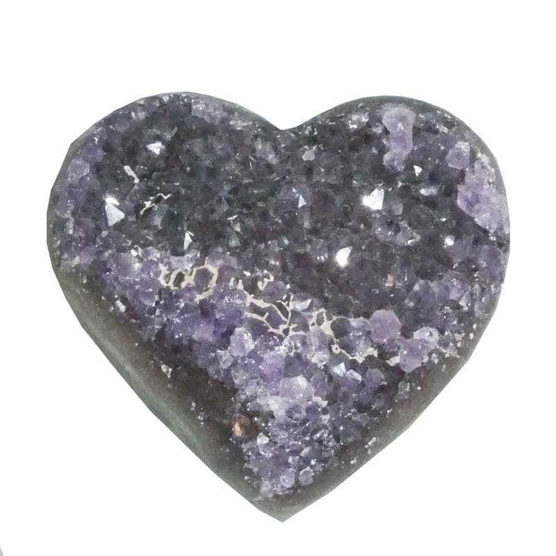 Exklusives Uruguay - Amethystherz - Sammlerstück mit Bedeutung - Kehuna Stones and Senses