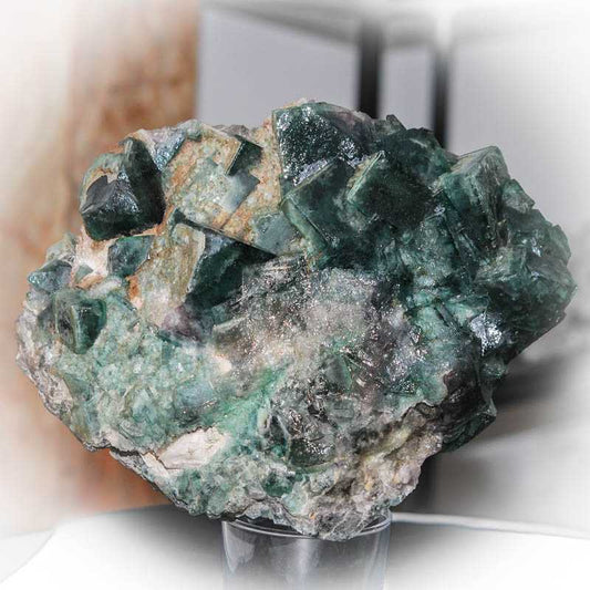 Grüner Fluorit - Kehuna Stones and Senses