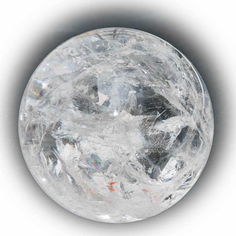 Kristallkugel aus Bergkristall in hochwertiger Qualität für energetische Anwendungen - Kehuna Stones and Senses