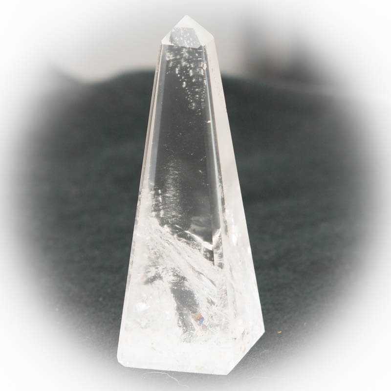 Bergkristall Obelisk 5 - Kehuna Stones and Senses
