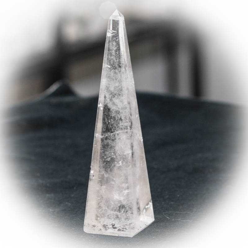 Bergkristall Obelisk 3 - Kehuna Stones and Senses