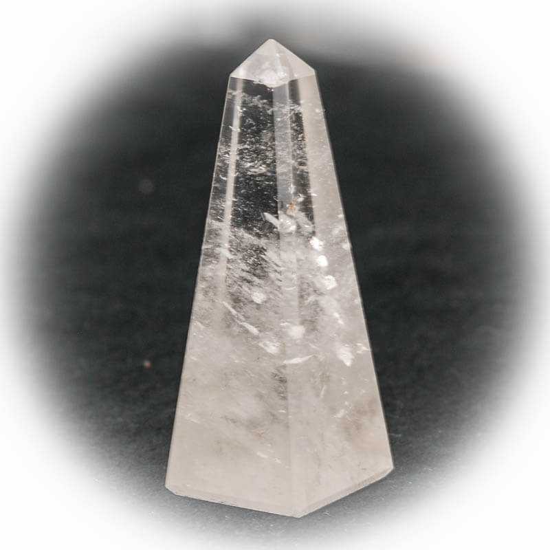 Bergkristall Obelisk - Kehuna Stones and Senses