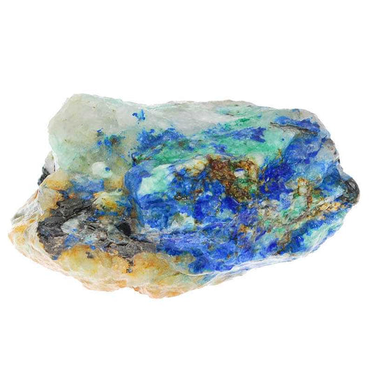 Azurit Malachit Rohstein - Kehuna Stones and Senses