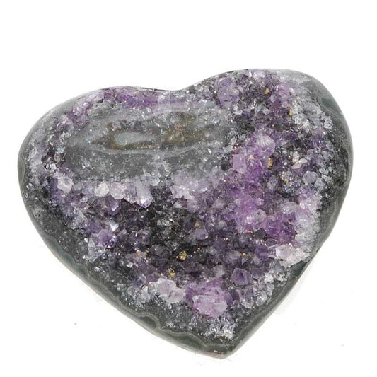 Amethystherz 5 aus Uruguay - Spirituelle Kristallenergie kaufen bei Kehuna - Kehuna Stones and Senses