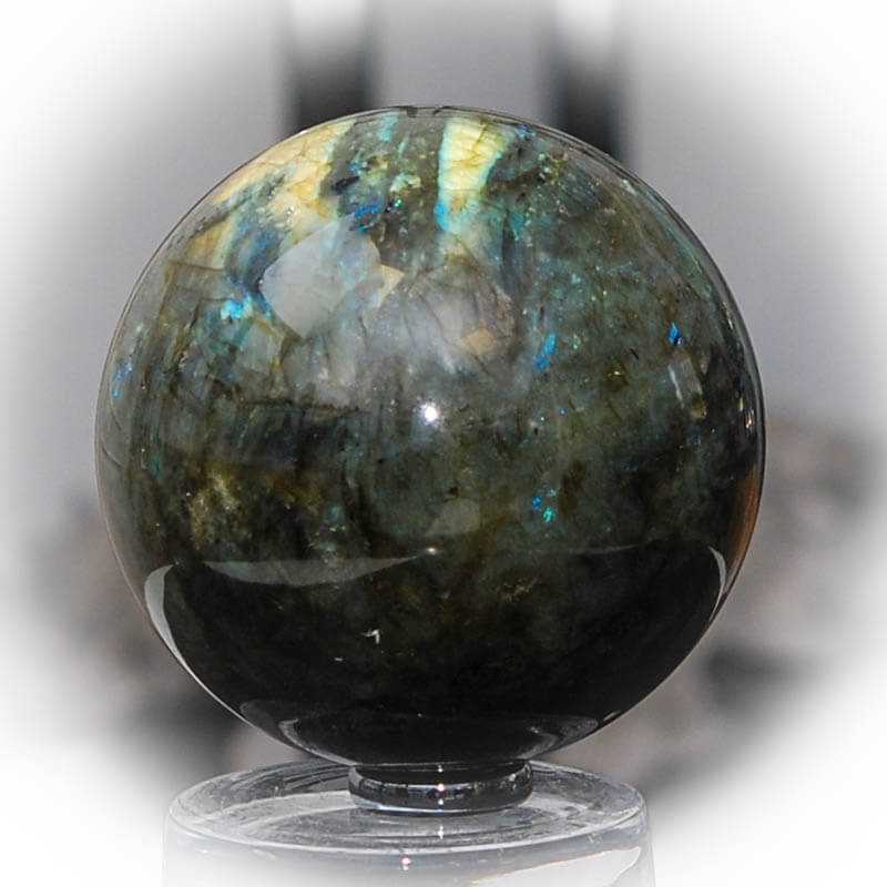 Labradorit Stein Kugel - Kehuna Stones and Senses