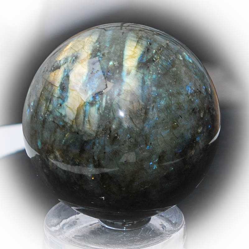Labradorit Stein Kugel - Kehuna Stones and Senses