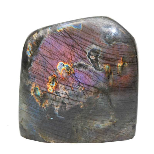 Labradorit Anschliff 9x9x4 cm - Kehuna Stones and Senses
